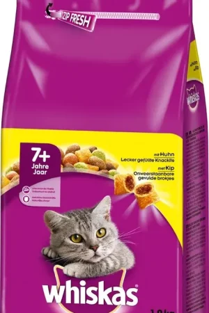 Beste Prijs Whiskas Brokjes Senior Kip 1,9 Kg